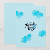 Vaderdag kaart (Voorkant / Achterkant)