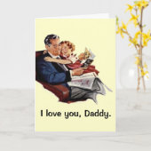  Vaderdag Kaart (Gele Bloem)