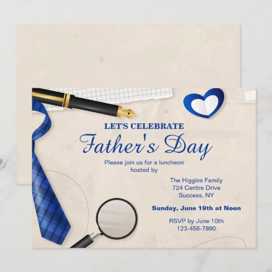 Vaderdag Kaart (Voorkant / Achterkant)