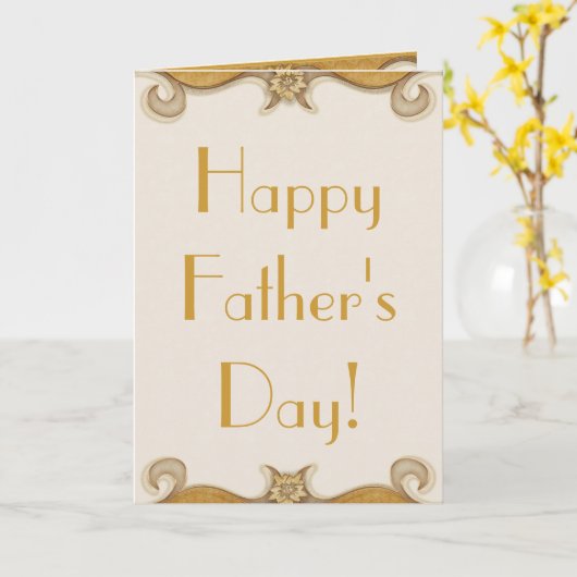 Vaderdag Kaart (Gele Bloem)