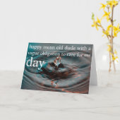 vaderdag kaart (Gele Bloem)