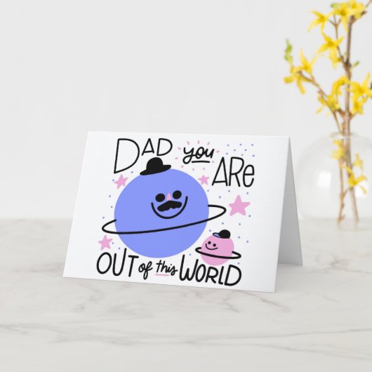 Vaderdag Kaart (Gele Bloem)