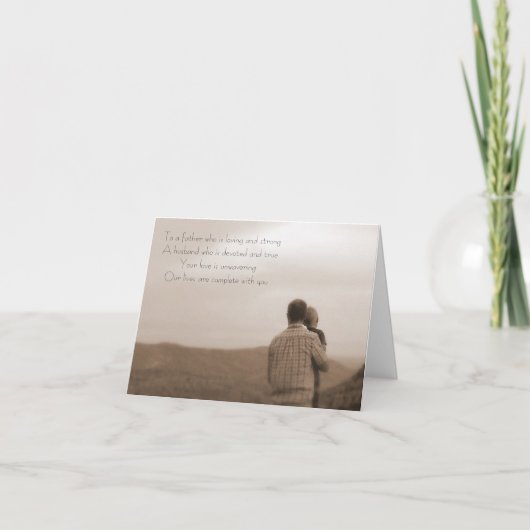 Vaderdag Kaart (Voorkant)
