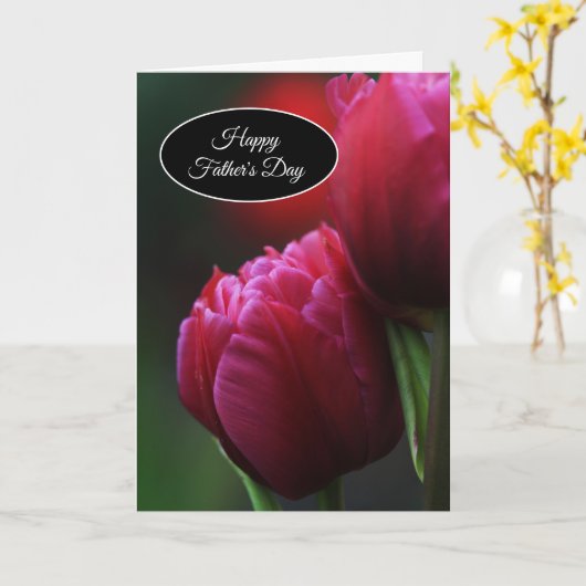 Vaderdag kaart (Gele Bloem)