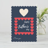 Vaderdag Kaart (Staand voorkant)