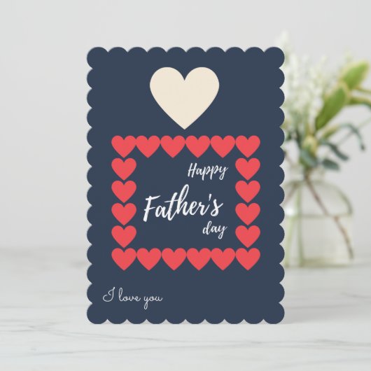 Vaderdag Kaart (Staand voorkant)