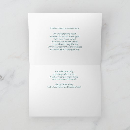 Vaderdag Kaart (Binnen)