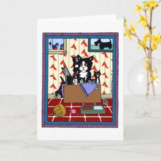 VADERDAG KAART (Gele Bloem)