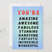 Vaderdag kaart (Achterkant)