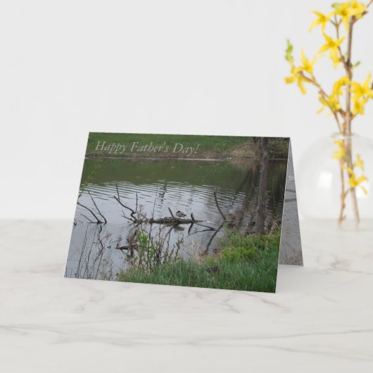 Vaderdag Kaart (Gele Bloem)