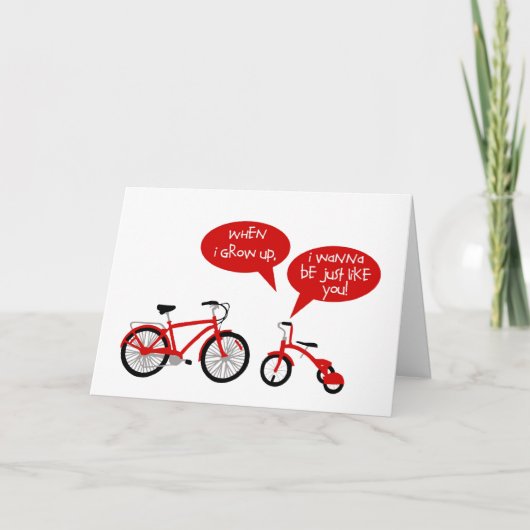 Vaderdag Kaart als ik groot ben (Voorkant)