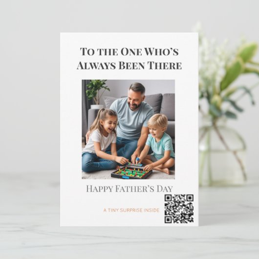 Vaderdag Kaart – altijd aanwezig (Staand voorkant)
