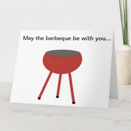 Vaderdag kaart Barbeque