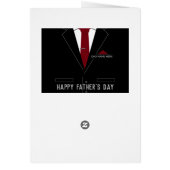 Vaderdag Kaart - Beste DAD ooit - Jouw naam tekst (Achterkant)