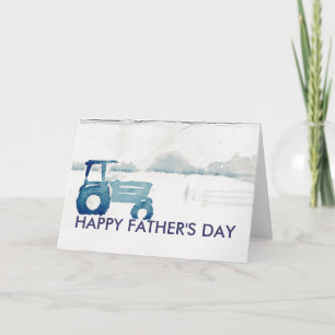 Vaderdag-kaart: Boerderij tractor Kaart