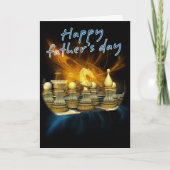 Vaderdag kaart - Chess (Voorkant)