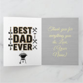 Vaderdag Kaart | Gepersonaliseerd voor (Binnen)