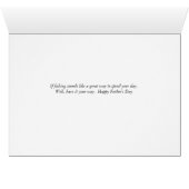 Vaderdag Kaart, kloon Gevist (Binenzijde Horizontaal (Onderkant))