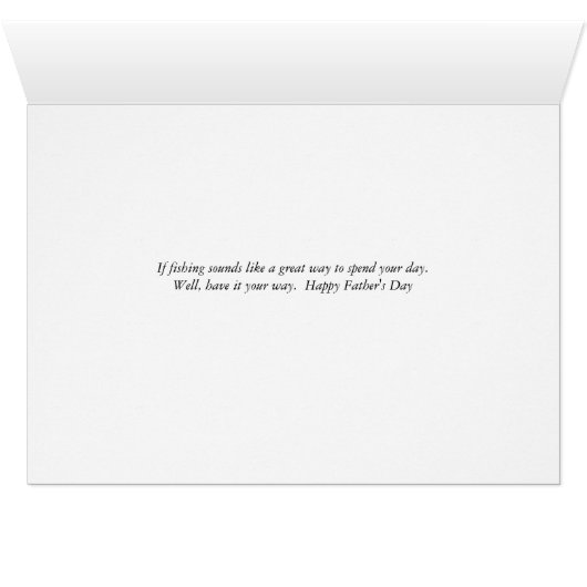 Vaderdag Kaart, kloon Gevist (Binenzijde Horizontaal (Onderkant))