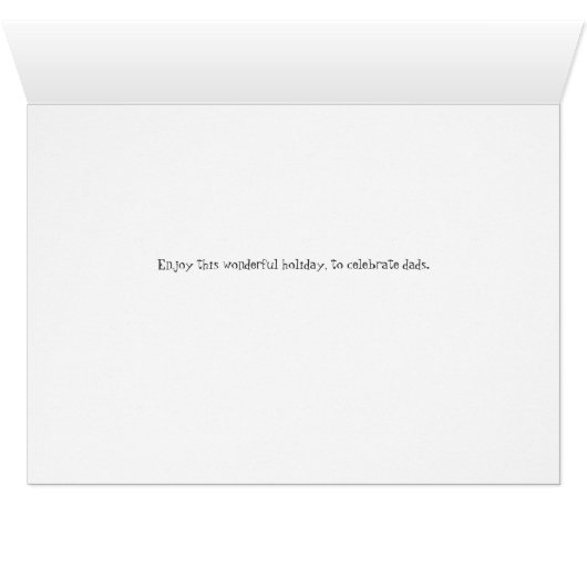 Vaderdag Kaart met Eenden (Binenzijde Horizontaal (Onderkant))