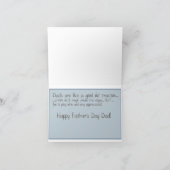 Vaderdag Kaart met trekker (Binnen)