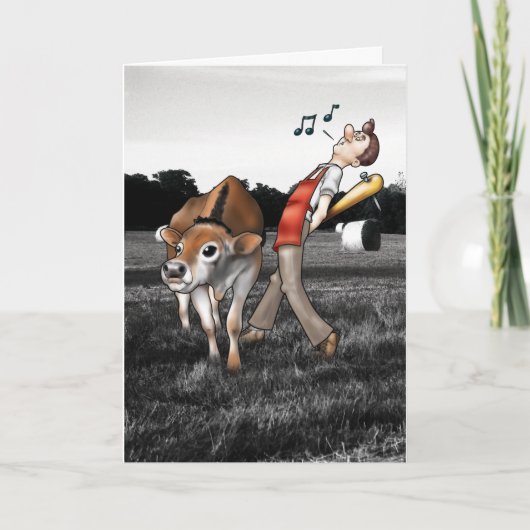 Vaderdag kaart met vlees! (Voorkant)