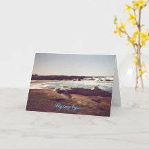 Vaderdag kaart met vliegende meeuwen