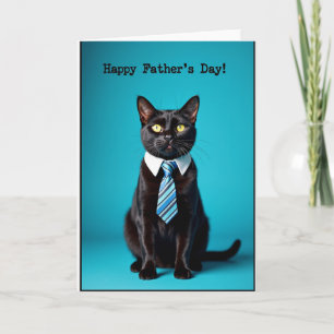 Vaderdag kaart Natty Cat