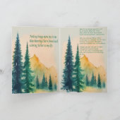 Vaderdag kaart natuur waterverf (Binnen)