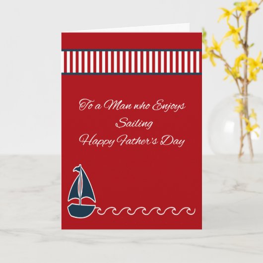 Vaderdag Kaart Nautisch (Gele Bloem)