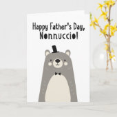 Vaderdag Kaart Nonnuccio (Gele Bloem)