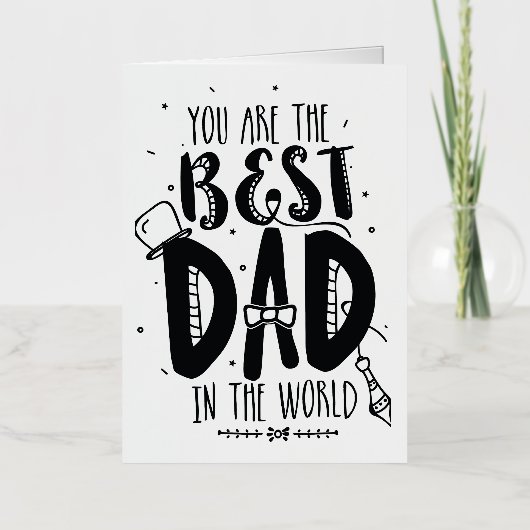 Vaderdag Kaart ontwerp (Voorkant)