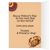 Vaderdag Kaart, Portugees Vlag (Binnen (Links))