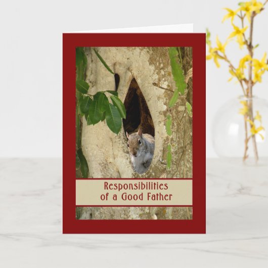 Vaderdag Kaart, Sharing Love Kaart (Gele Bloem)