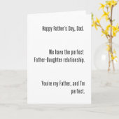 Vaderdag Kaart van Daughter (Gele Bloem)