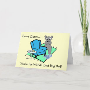 Vaderdag-kaart van Dog Kaart