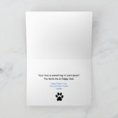 Vaderdag Kaart van Dog - Woof (Binnen)