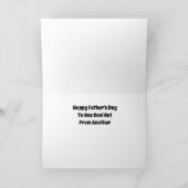 Vaderdag Kaart van één kool kat naar een andere (Binnen)