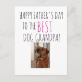 Vaderdag Kaart van hond naar hond OPA (Voorkant)