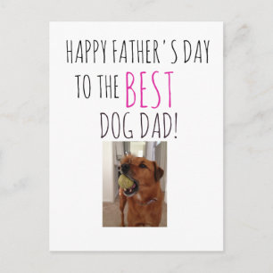 Vaderdag Kaart van hond naar hond papa