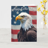 Vaderdag kaart vol patriottisme (Gele Bloem)