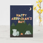 Vaderdag Kaart voor Abbu-Jaan (Gele Bloem)