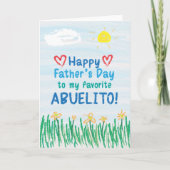 Vaderdag Kaart voor Abuelito (Voorkant)