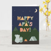 Vaderdag Kaart voor Apá (Gele Bloem)