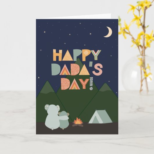 Vaderdag Kaart voor Dada (Gele Bloem)