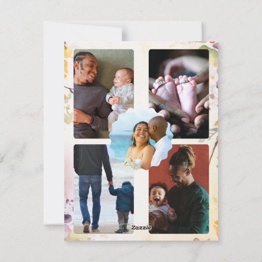 Vaderdag kaart voor echtgenoot van echtgenote foto (Achterkant)