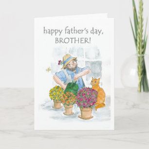 Vaderdag Kaart voor een broeder - Jolly Gardener