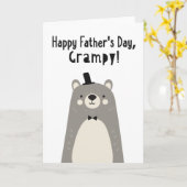 Vaderdag Kaart voor Grampy (Gele Bloem)