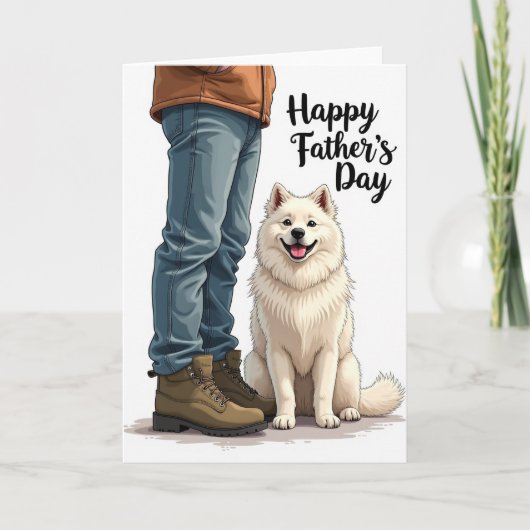 Vaderdag kaart voor honden (Voorkant)