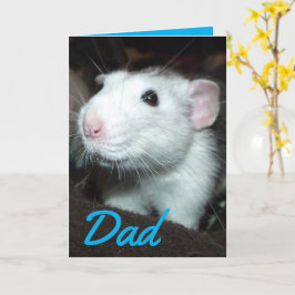 Vaderdag-kaart voor lachende ratten kaart